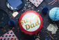 Preview: Folienballon - Super Dad - ø 45cm